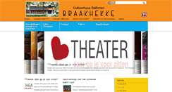 Desktop Screenshot of cultuurhuusbraakhekke.nl